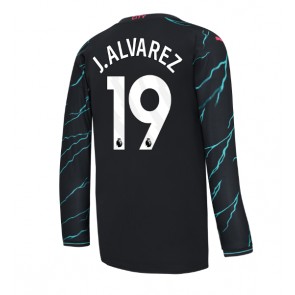 Manchester City Julian Alvarez #19 Tredje trøje 2023-24 Lange ærmer